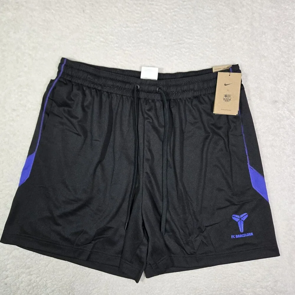 Nike Kobe Bryant FC Barcelona 2025/26 Away Shorts Mens Large HQ9612-010 Black L